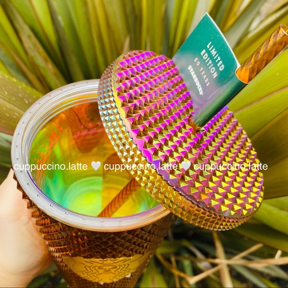 ✨NEW✨Starbucks 50th Anniversary Honeycomb Studded - Picture 7 of 9